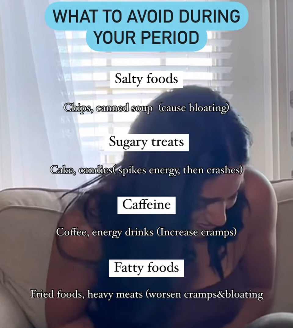 Foods to Avoid During Period Pain: A Guide for Women